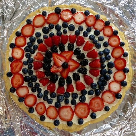 4th Of July Fruit Pizza Pleaser A Reason For Homeschool