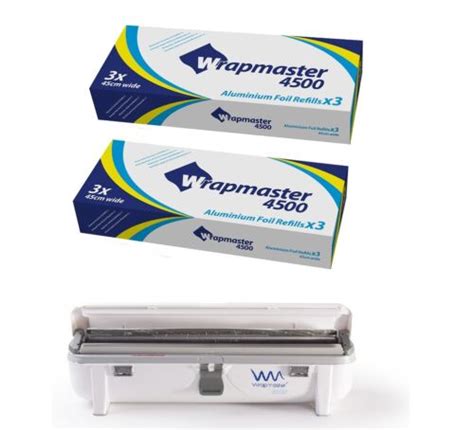 Distributeur Wrapmaster 4500 18 feuille d étain aluminium 6 rouleaux