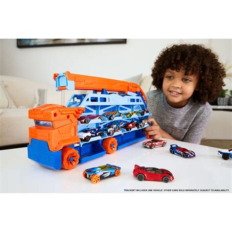 Mattel Hot Wheels Tahač s vysokou dráhou 61 cm 4KIDS cz