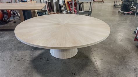 Radiate Table With Custom Brass Base MDM Design Studio