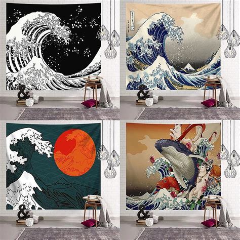 Japan Japanese Wall Art Home Decor Asian Traditional Painting With