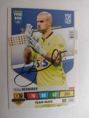 Karta panini autograf Lech Poznań Fifa 36 Szymczak 13137395358