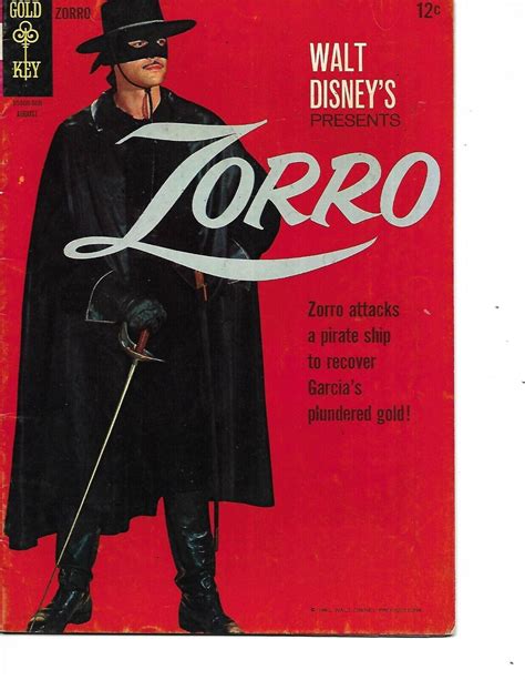 Zorro #3 Based on Walt Disney TV Series Tornado (Sep 1966 Gold Key ...