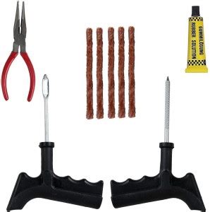 ALLEXTREME EXTTPK5 Tubeless Tyre Puncture Repair Kit With Seal Strips