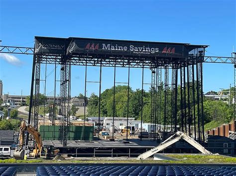 Major Upgrades at Maine Savings Amphitheater in Bangor, Maine