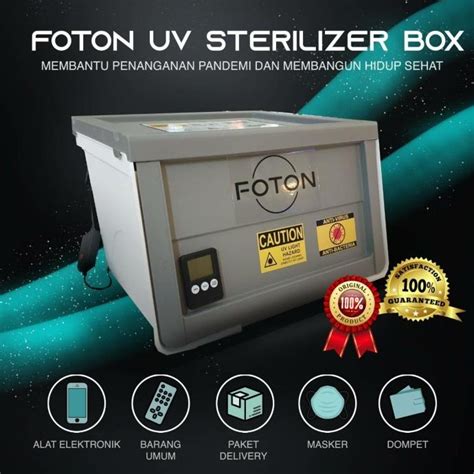 Jual Foton UVC Sterilizer Box Basic Box UVC Sterilisasi UV Box