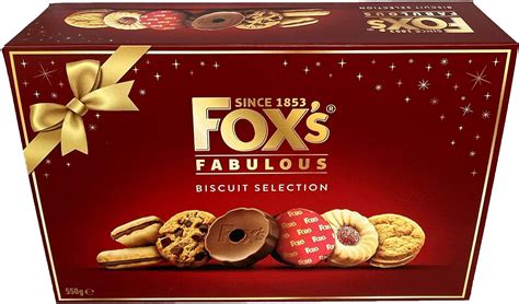 Foxs Fabulously Biscuit Selection Assortment Luxury Box 9 Varieties