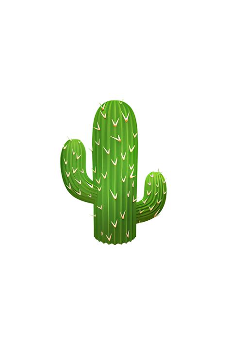 Stunning Cactus Emoji