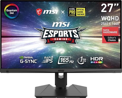 Msi Optix Mag Qrfde Qd Inch Cm Gaming Monitor Wqhd