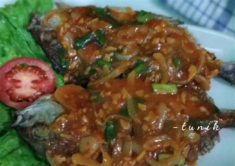 Resep Baronang Saus Padang Oleh Tunik Cookpad