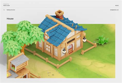 Farm Land - 3D Illustration Game on Behance