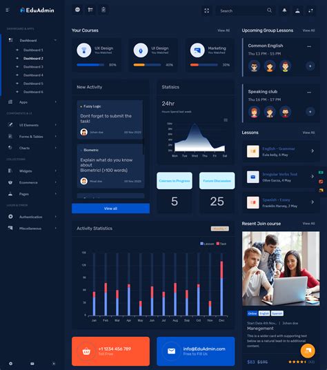 Education Lms Responsive Bootstrap Admin Dashboard Template