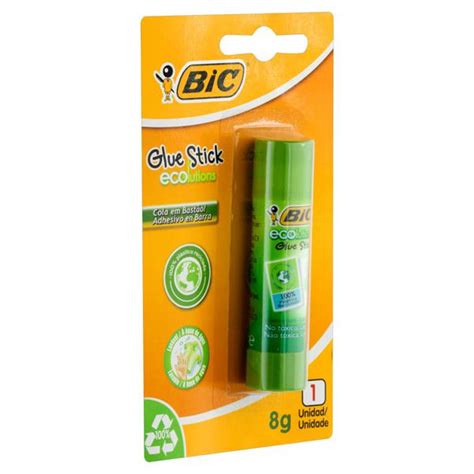 Cola Bastão Bic Ecolutions 8g Super Primavera