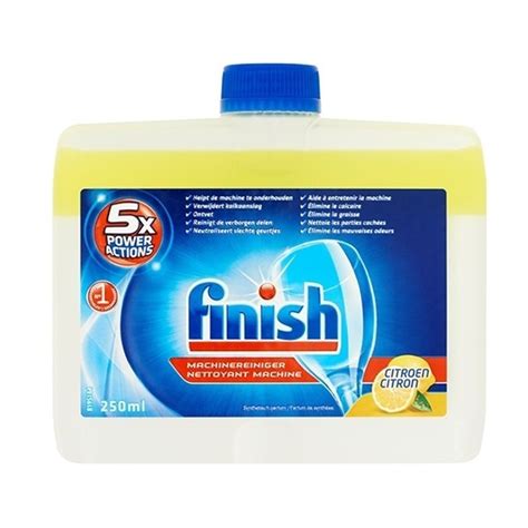 Finish Vaatwasmachine Reiniger Citroen 250 Ml Finish 123inkt Nl