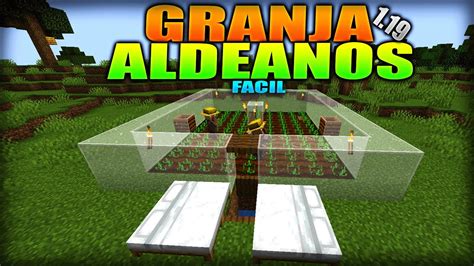 Como Hacer Una Granja De Aldeanos Facil Y Rapido En Minecraft