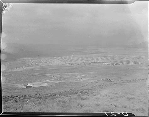 Aerial View of Tule Lake Internment Camp