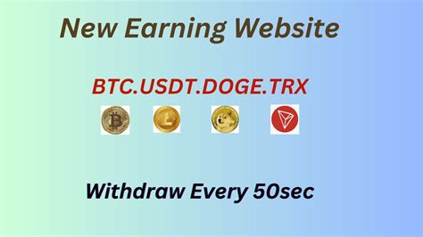 New Usdt Earning Website Earn Daily Free Withdraw Every Sec No