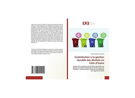 Contribution à la gestion durable des déchets en Côte d Ivoire Analyse