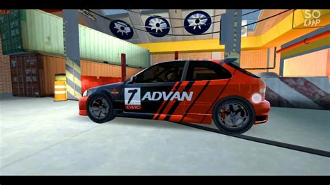 Car Parking Multiplayer Civic Ek9 Advan Racing Vinyl 628 Hp Youtube