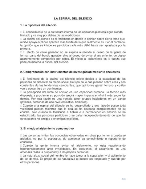 Pdf Resumen Del Espiral Del Silencio Dokumen Tips