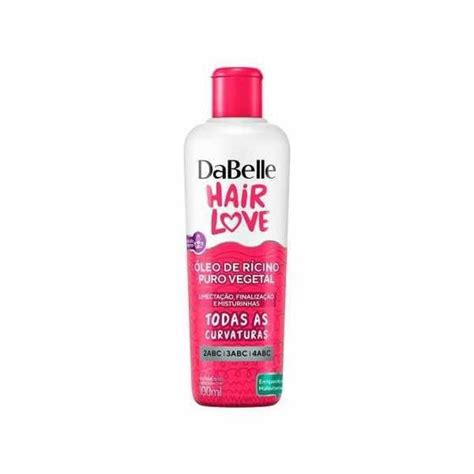 Óleo De Rícino Puro Vegetal Hair Love 100Ml Dabelle Óleo Vegetal