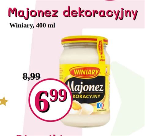 Promocja Nestle Majonez dekoracyjny Winiary 400ml w Społem