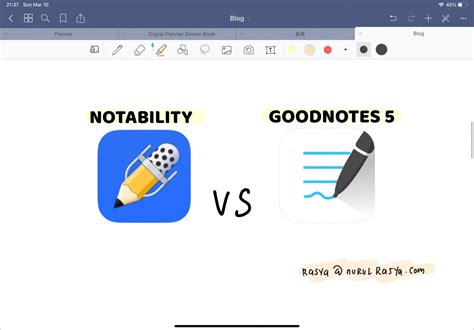 Goodnotes Vs Notability The Best Note Taking App Is