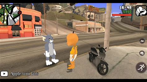 Upin Dan Tom Pergi Ke Pantai Naik Motor Supra Bapak Tom And Jerry