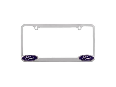 Bully Chrome License Plate Frames Realtruck