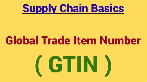 Global Trade Item Number | GTIN | types of GTIN | Barcode Standards ...