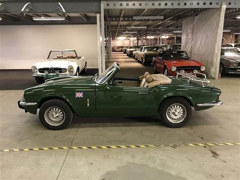 Triumph Spitfire 1500 1970 British Racing Green Te Koop Bij ERclassics