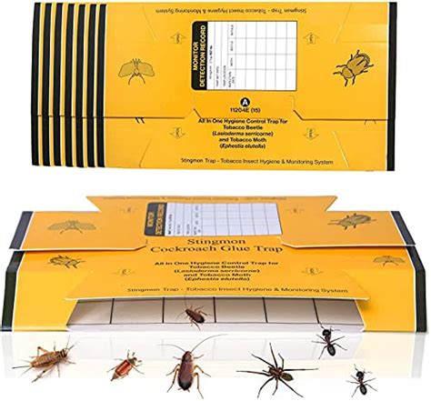 48 Pack Roach Traps Roach Killer Indoor Infestation, Cockroach Killer ...