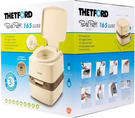 Обзор THETFORD PORTA POTTI 165 LUXE. Жидкостный биотуалет с глубокой ...