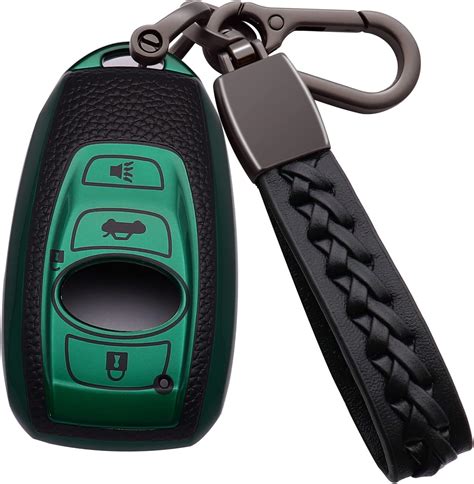 Syodiesn For Subaru Key Fob Cover Soft Tpu With Keychain