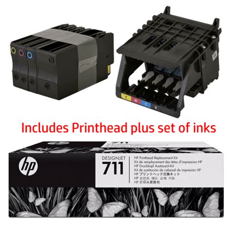 Genuine HP 711 C1Q10A Designjet Printhead Replacement Kit Includes Set