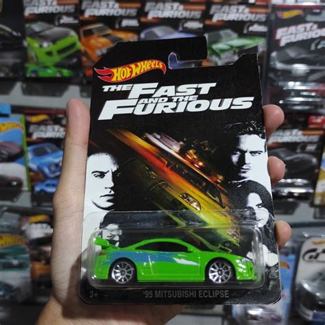 Hot Wheels Fast And Furious Mitsubishi Eclipse Custom Card The Fast And The Furious Shopee