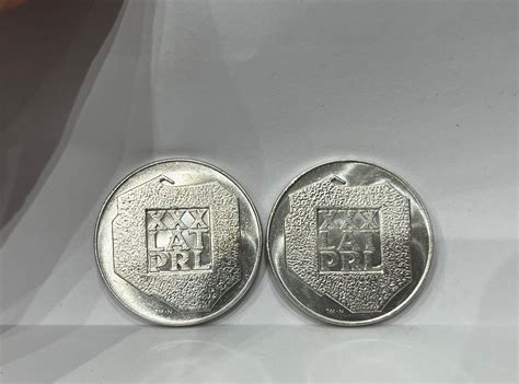 Monety srebrne PRL 200 złotych XXX lat PRL Pruszków OLX pl