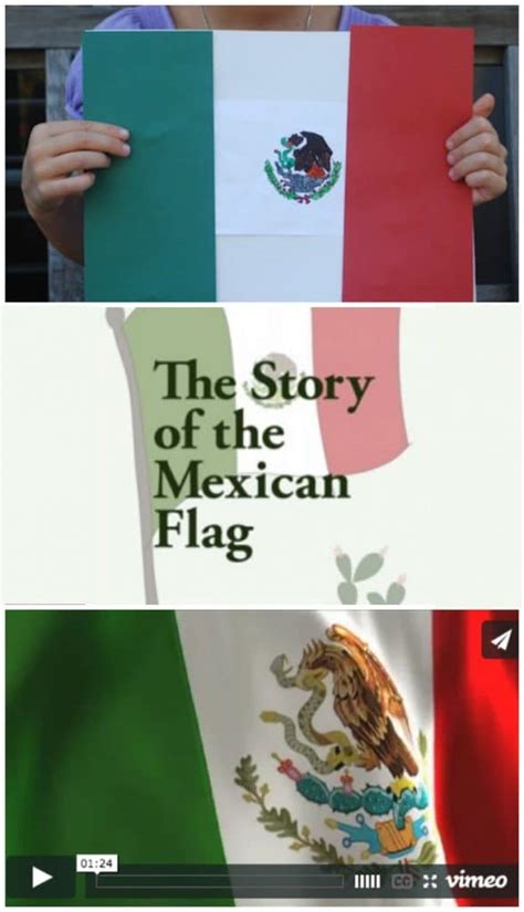 The Story of the Mexican Flag