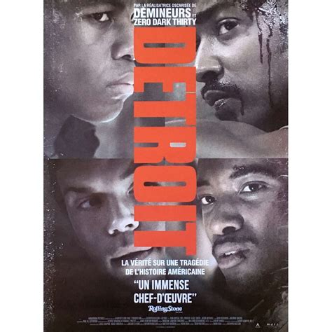 DETROIT Movie Poster 15x21 in.