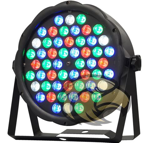 Canhao Refletor Par 64 54 Leds 3w Rgbw Dmx Digital Frete grátis