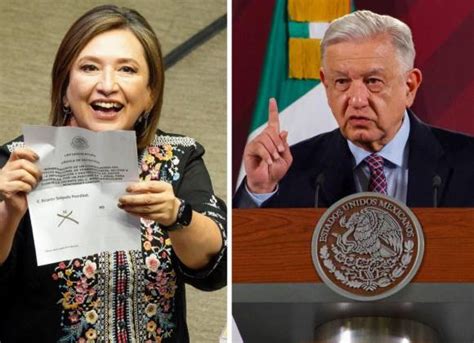 Amlo Destapa A Xóchitl Gálvez Como La Elegida De Va Por México Para La