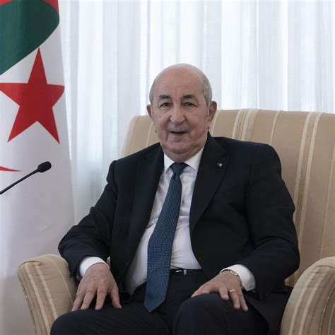 Algerian President Abdelmadjid Tebboune To Start State Visit To Russia