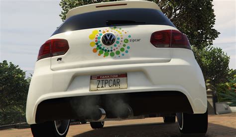 Zipcar Volkswagen Golf Mk6 Gta5