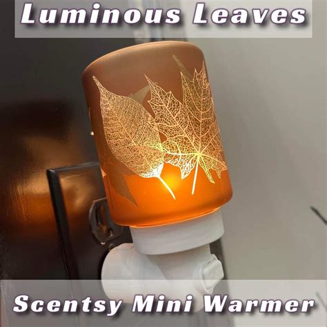 Luminous Leaves Mini Scentsy Warmer Ubicaciondepersonascdmxgobmx