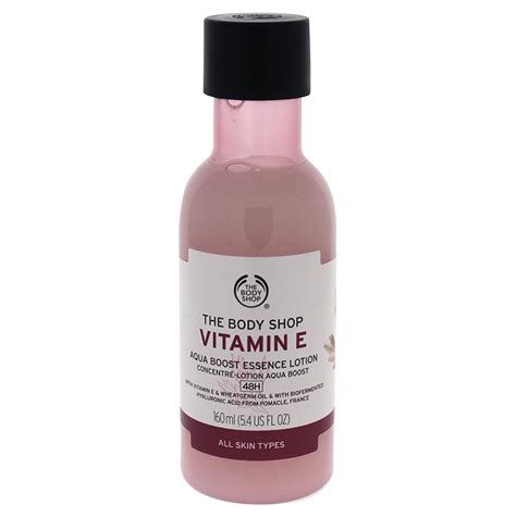 The Body Shop Vitamin E Aqua Boost Essence Lotion Ingredients Explained