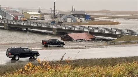 Alaska historic storm: Communities hit by flooding, power outages