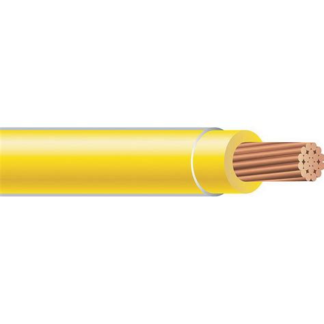 Copper Building Wire THHN Cable 3 0 AWG 19 Stranded Copper Conductor