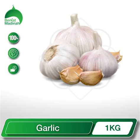 Garlic 1kg Berkat Madinah Hight Quality Robustflavor