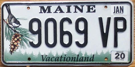 Maine Product Categories Automobile License Plate Store