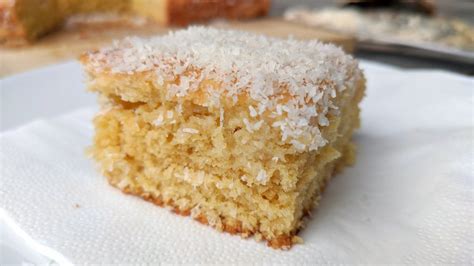 Bolo de Coco Húmido Iguaria Receita e Culinária